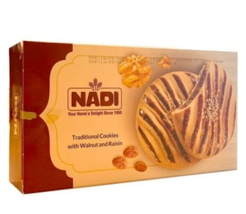 Ciastka orzechowe z rodzynkami Nadi 4szt Ciastka orzechowe z rodzynkami Nadi 4szt