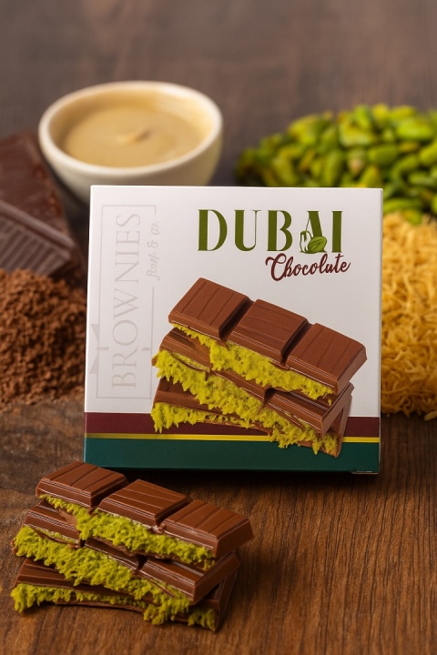 Dubajska czekolada Brownies 100g Dubajska czekolada Brownies 100g