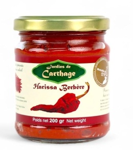Harissa berbere Jardins De Carthage 200g