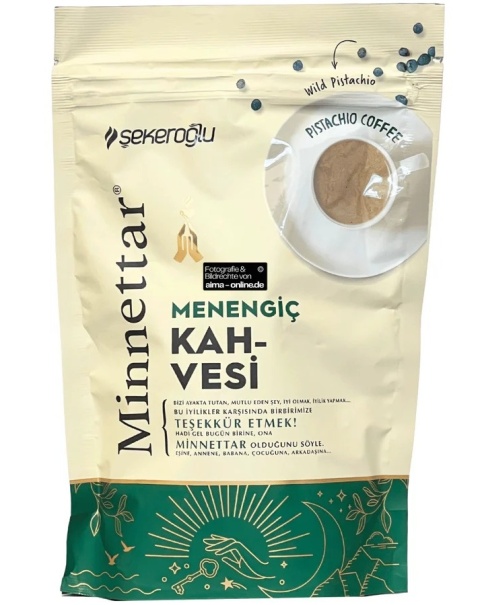 Kawa bez kofeiny Şekeroğlu Minnettar Menengiç 165g Kawa bez kofeiny Şekeroğlu Minnettar Menengiç 165g