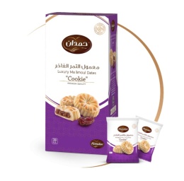 Kruche ciasteczka z nadzieniem daktylowym Hamdan 400g