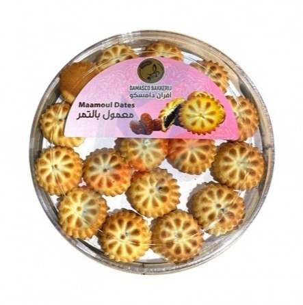Kruche ciasteczka z nadzieniem daktylowym Damasco 500g Kruche ciasteczka z nadzieniem daktylowym Damasco 500g
