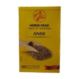 Czarna herbata z anyżem Horse Head 20 torebek