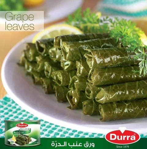Dolma gołąbki w liściach winogron Durra 400g Dolma gołąbki w liściach winogron Durra 400g