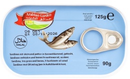 Sardynki w oleju 125g