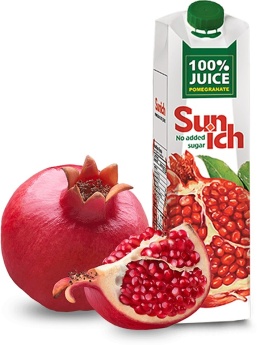 Sok granatowy SunIch 1l