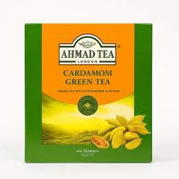Zielona herbata z kardamonem Ahmad Tea 100 torebek